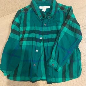 2t. Burberry shirt. Toddler size.